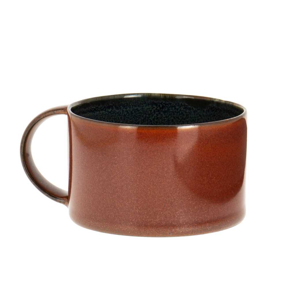 Tasse en porcelaine fine - Anse Anita Le Grelle - Bonthés