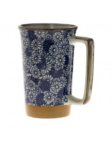 Mug en grès - Fleurs Denses