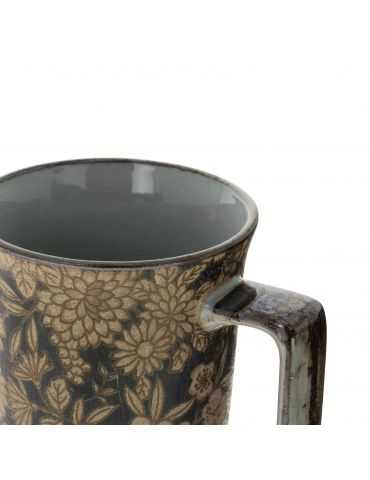 Mug en grès - Estampe Noir...