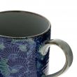 Petit mug en grès - Éventails