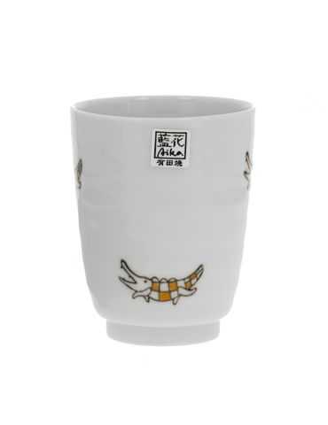 Tasse Crocodile Joyeux Drille Jaune