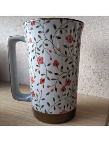 Mug en grès - Kosome Rouges 40cl