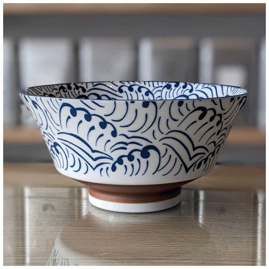 Grand bol à ramen – bleu