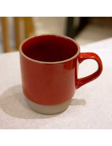 Mug Empilable - Rouge 36cl