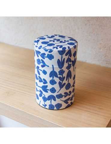 Boite washi Fleurs Bleues