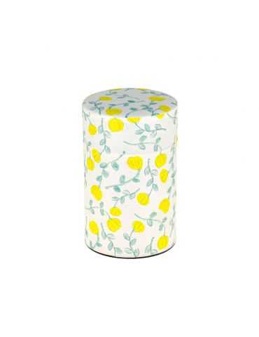 Boite Washi fleurs jaunes