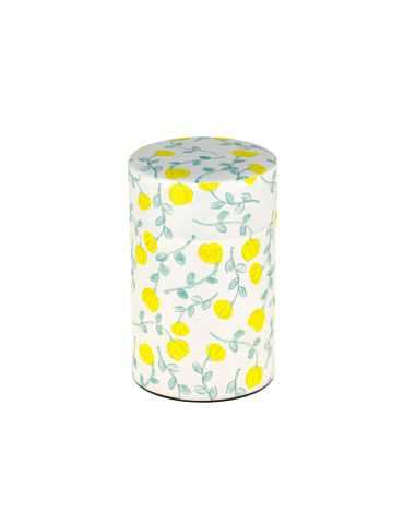 Boite Washi fleurs jaunes