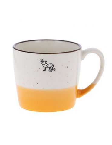 Mug loup Orange