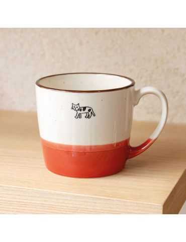 Mug chat Rouge
