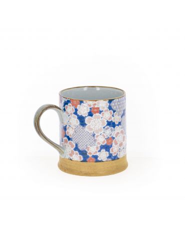 Mug en grès - Tricolore 30cl