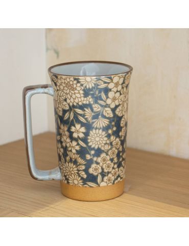 Mug en grès - Estampe Noir...