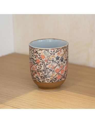 Tasse à thé en grès -...