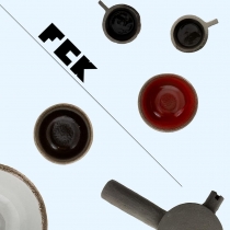 Jeux de matières - service à thé en béton brut et vernis - Par Frédérick Gauthier dans le Xème arrondissement. Disponible chez Bonthés.
#céramique #bol #theiere #tasse #artisanat #brut #fck #paris #thé 
#béton #btp